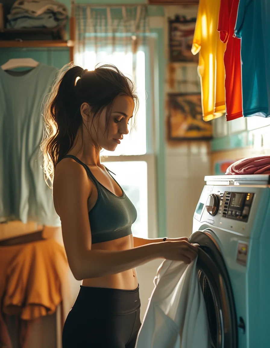 Why Your Workout Tops Smell Bad Even After Washing — and the Fix
